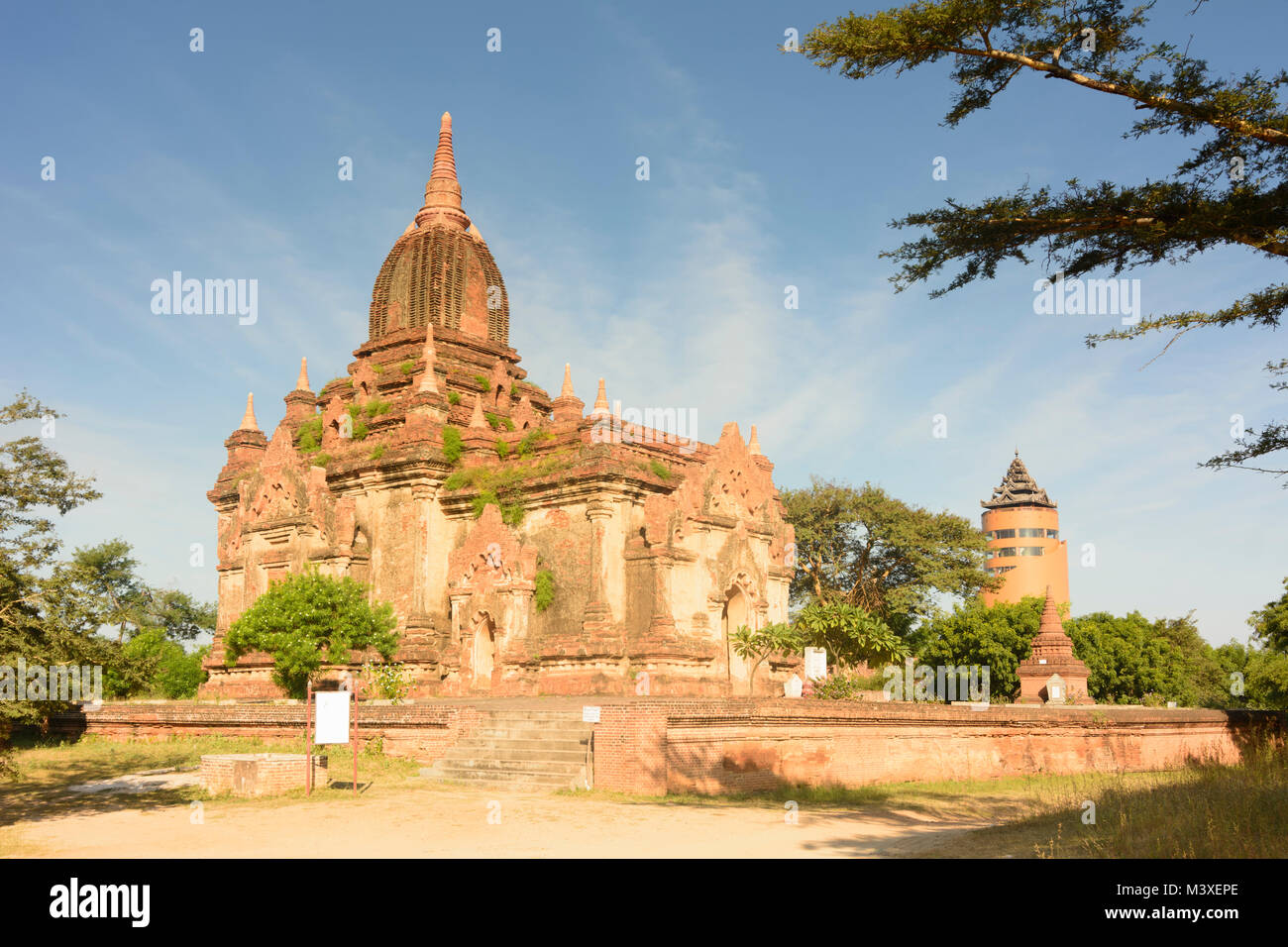 Bagan: tempio, Nan Myint torre di osservazione, , Mandalay Regione, Myanmar (Birmania) Foto Stock