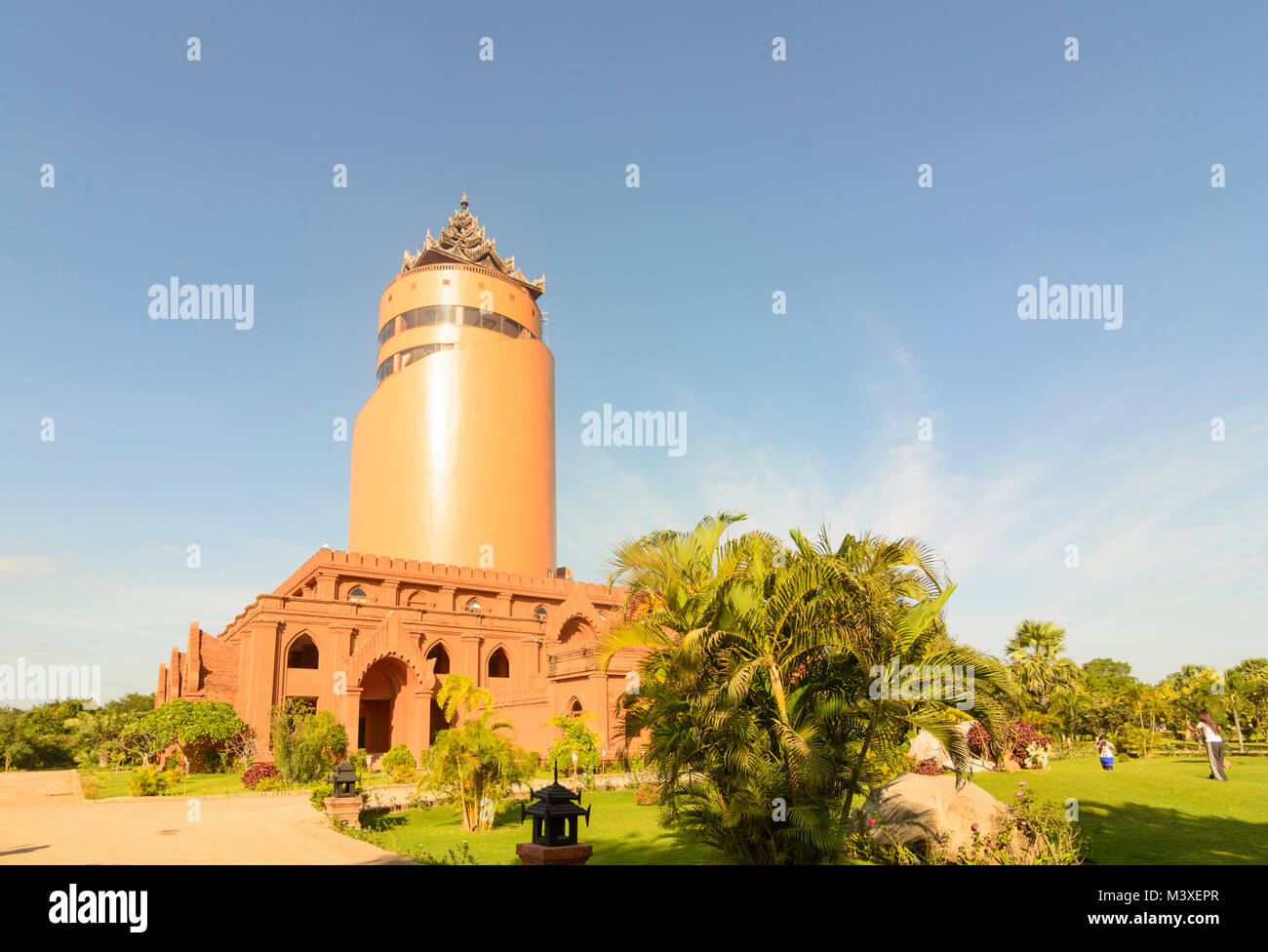 Bagan: Nan Myint torre di osservazione, , Mandalay Regione, Myanmar (Birmania) Foto Stock