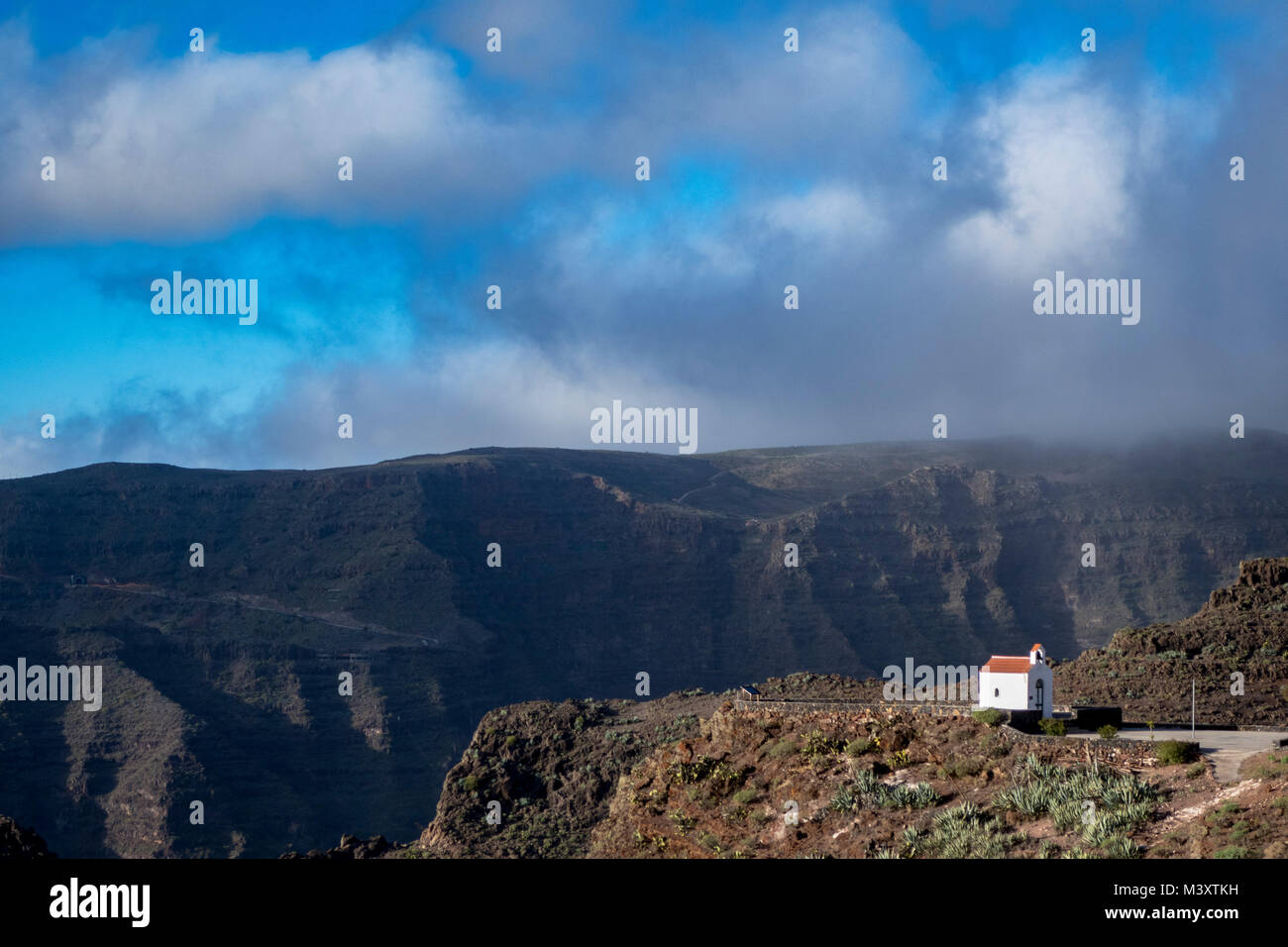 Guadelupe eremita cappella sulla isola di Gomera Foto Stock