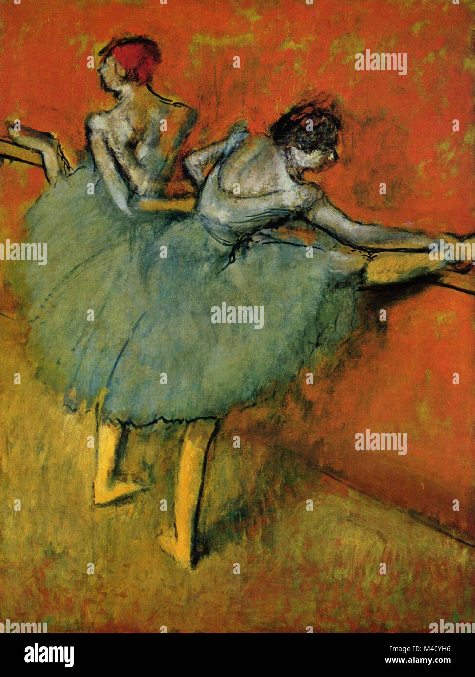 Edgar Degas, danzatori presso il Bar del 1888, Foto Stock