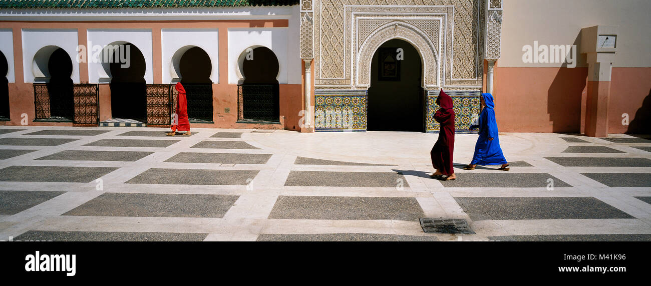 Il Marocco, Alto Atlante, Marrakech, Sidi Bel Abbès Zaouia Foto Stock