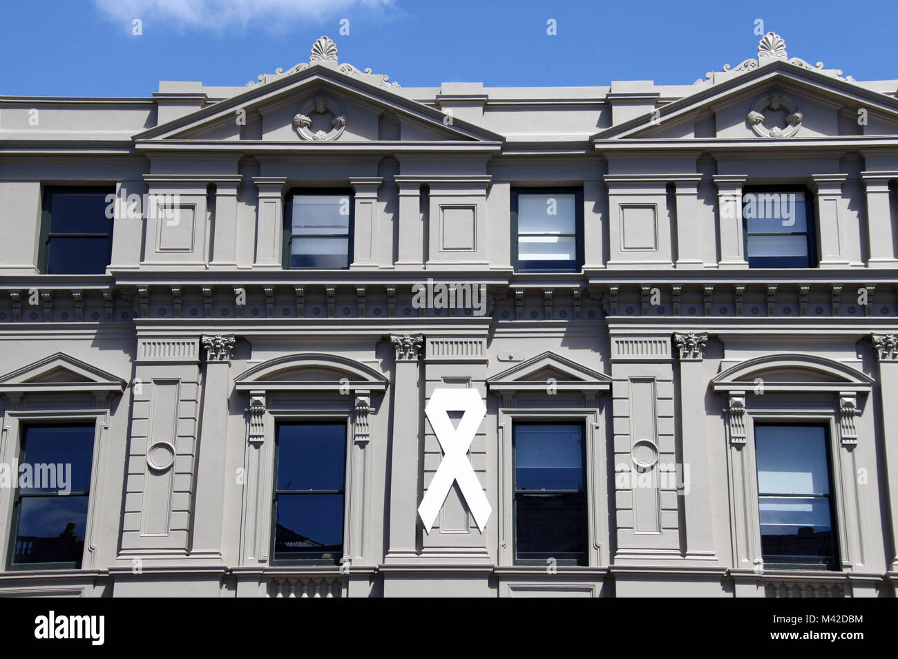 Nastro bianco giorno a Ballarat in Australia Foto Stock