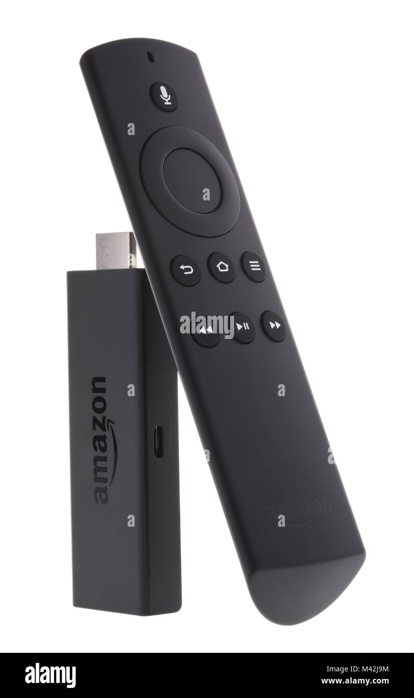 Amazon Fire TV Stick Foto Stock