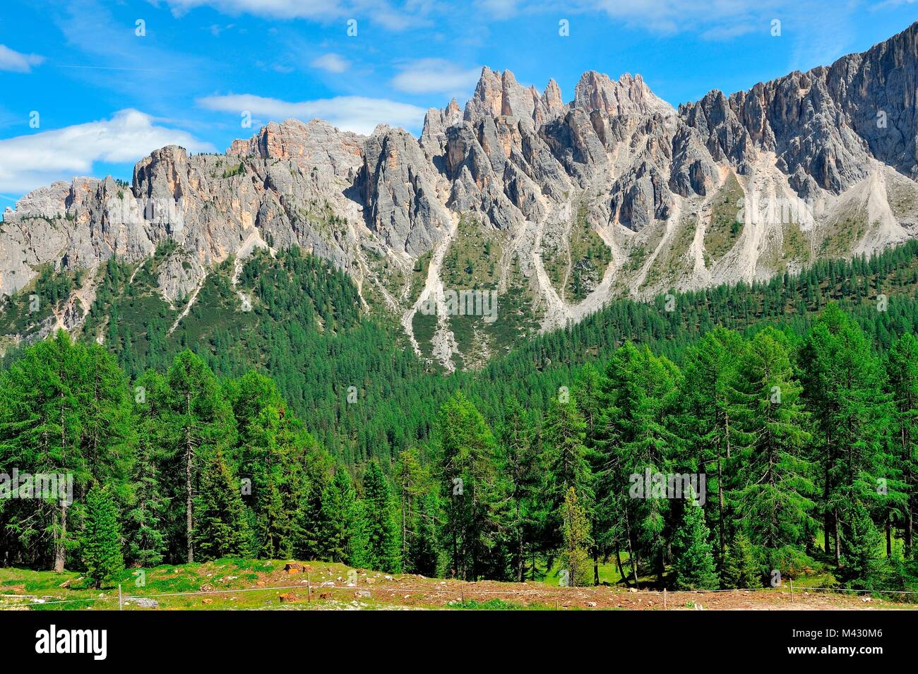 Ponta de Giau Monte San Vito di Cadore e Cortina d'Ampezzo valley, Alpi Dolomitiche, Provincia di Belluno, regione Veneto, Italia Foto Stock