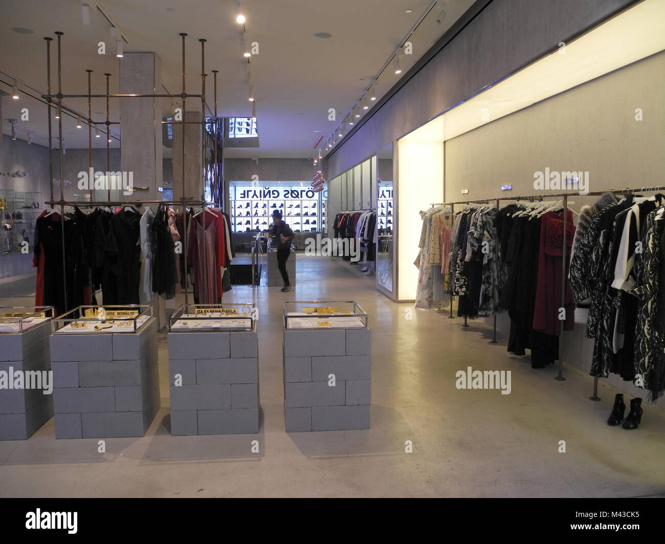 Il negozio del 'Flying Solo' gruppo in New York, US, 05 febbraio 2018. Foto: Johannes Schmitt-Tegge/dpa Foto Stock