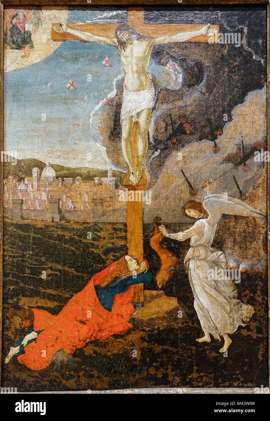 Ritratto di una giovane donna Simonetta Vespucci, 1484 di Botticelli Foto Stock