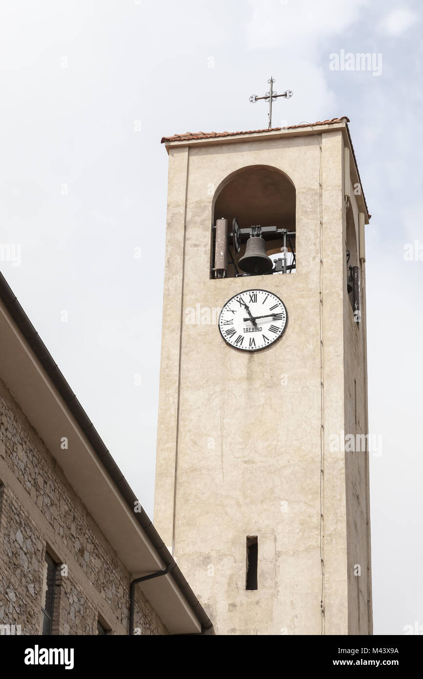 Marina di Campo, chiesa Parocchia San Gaetano,Elba Foto Stock