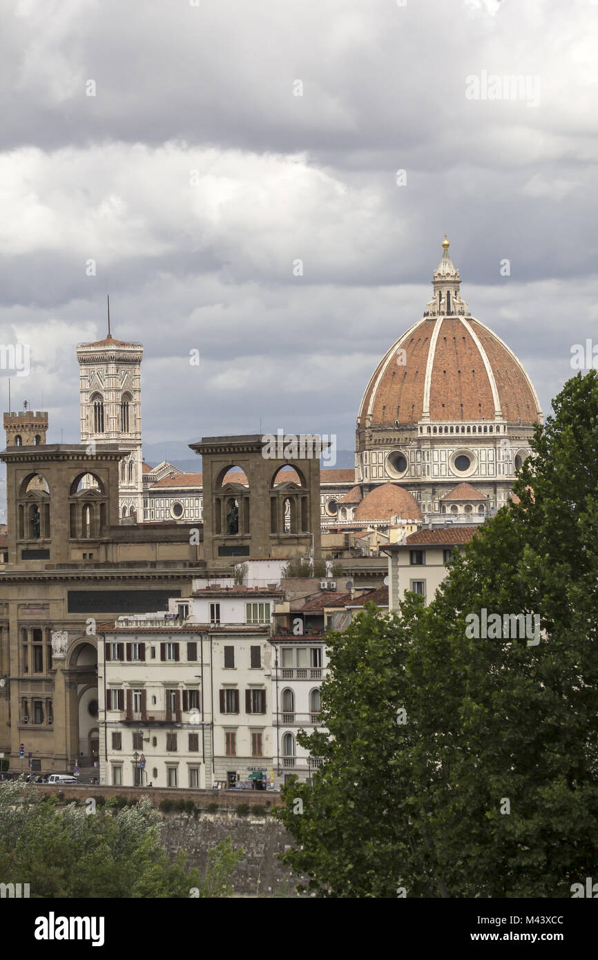 Firenze, Cattedrale di Santa Maria del Fiore, Toscana Foto Stock