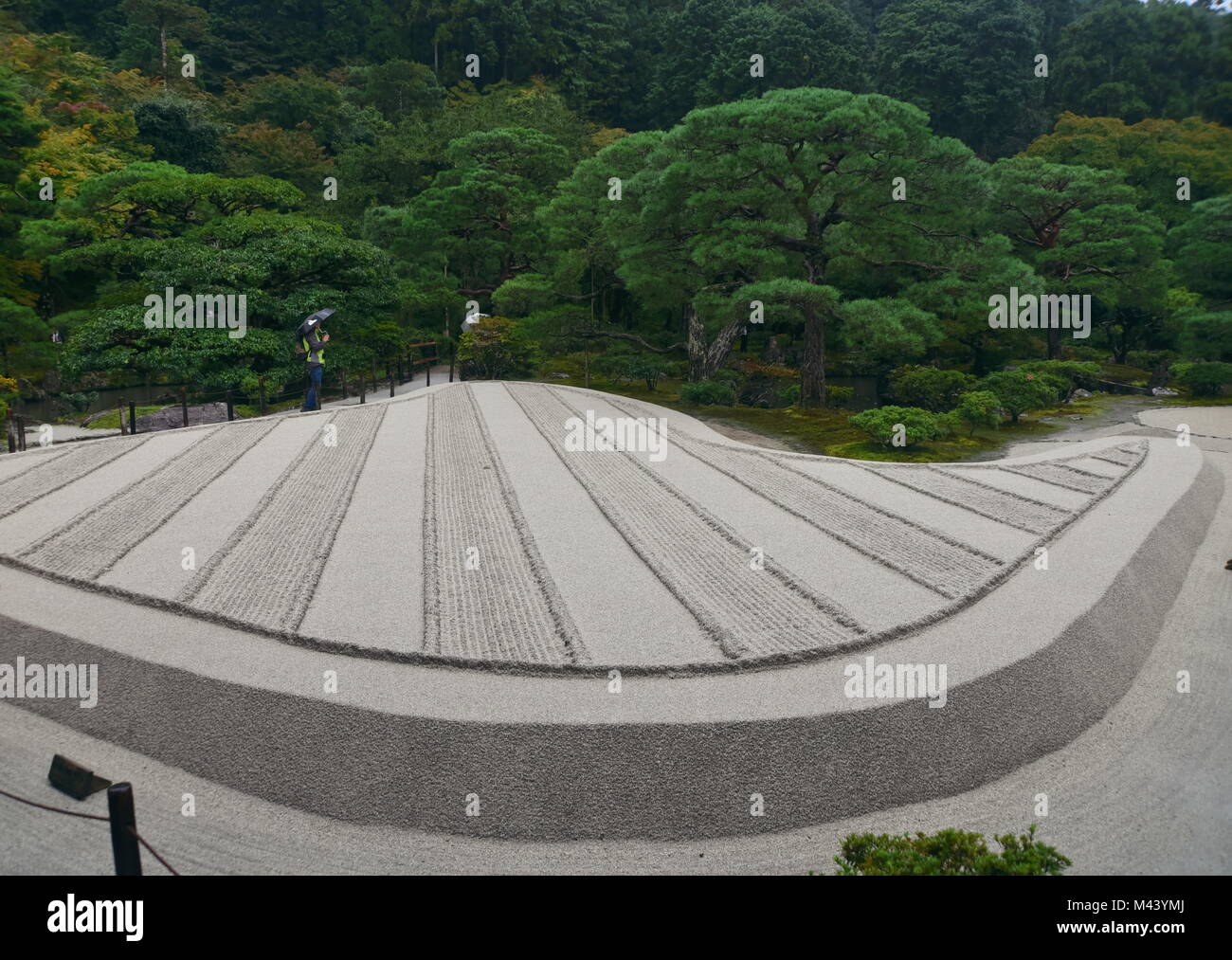 Incredibile e spirituale, Kyoto a piedi l'antica millenaria Kumano Kodo'Nakahechi route' noto come il sentiero imperiale Kii Peninsula, Giappone meridionale Foto Stock
