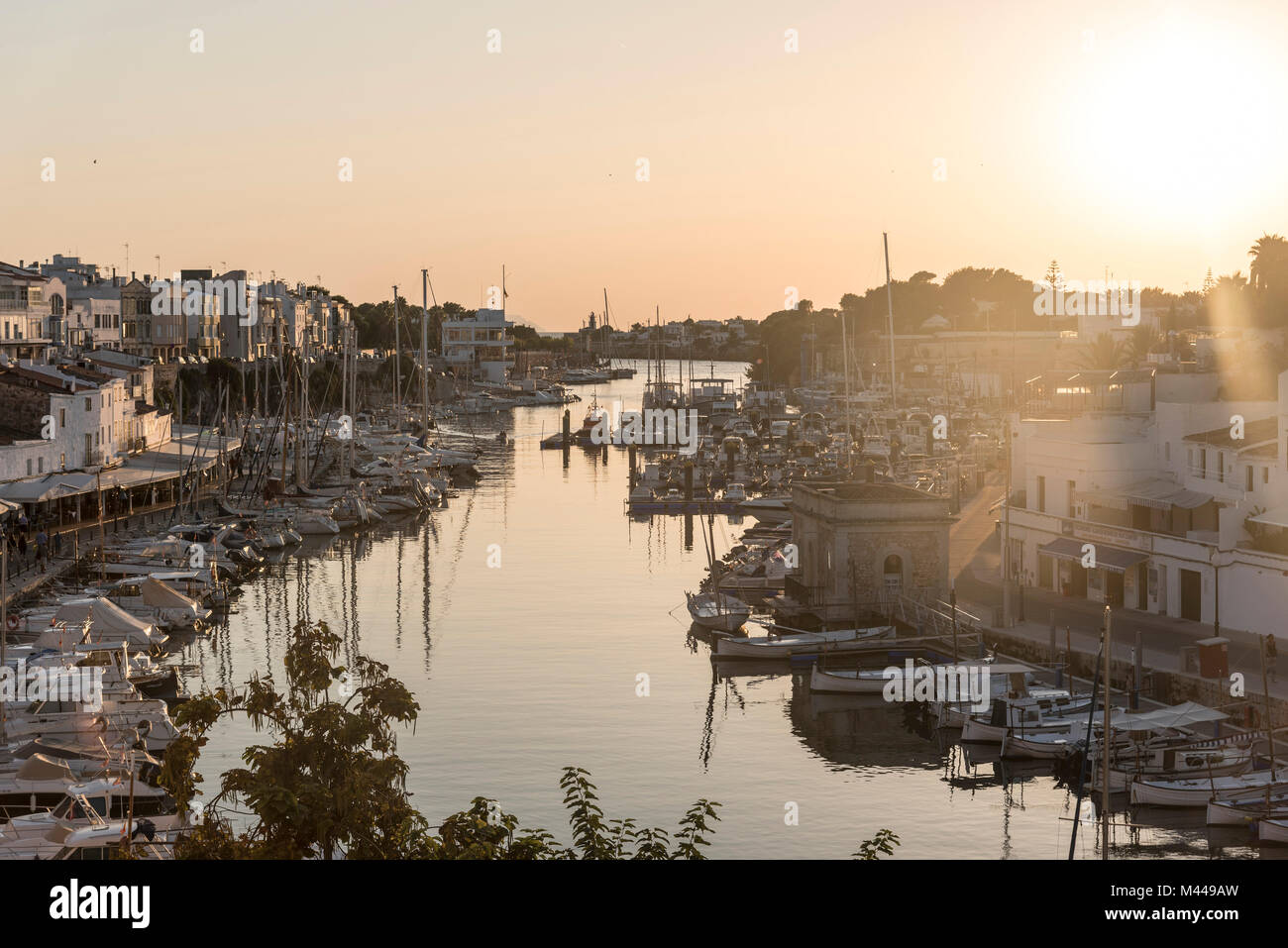 Ciutadella de Menorca Minorca, Isole Baleari, Spagna, Europa Foto Stock