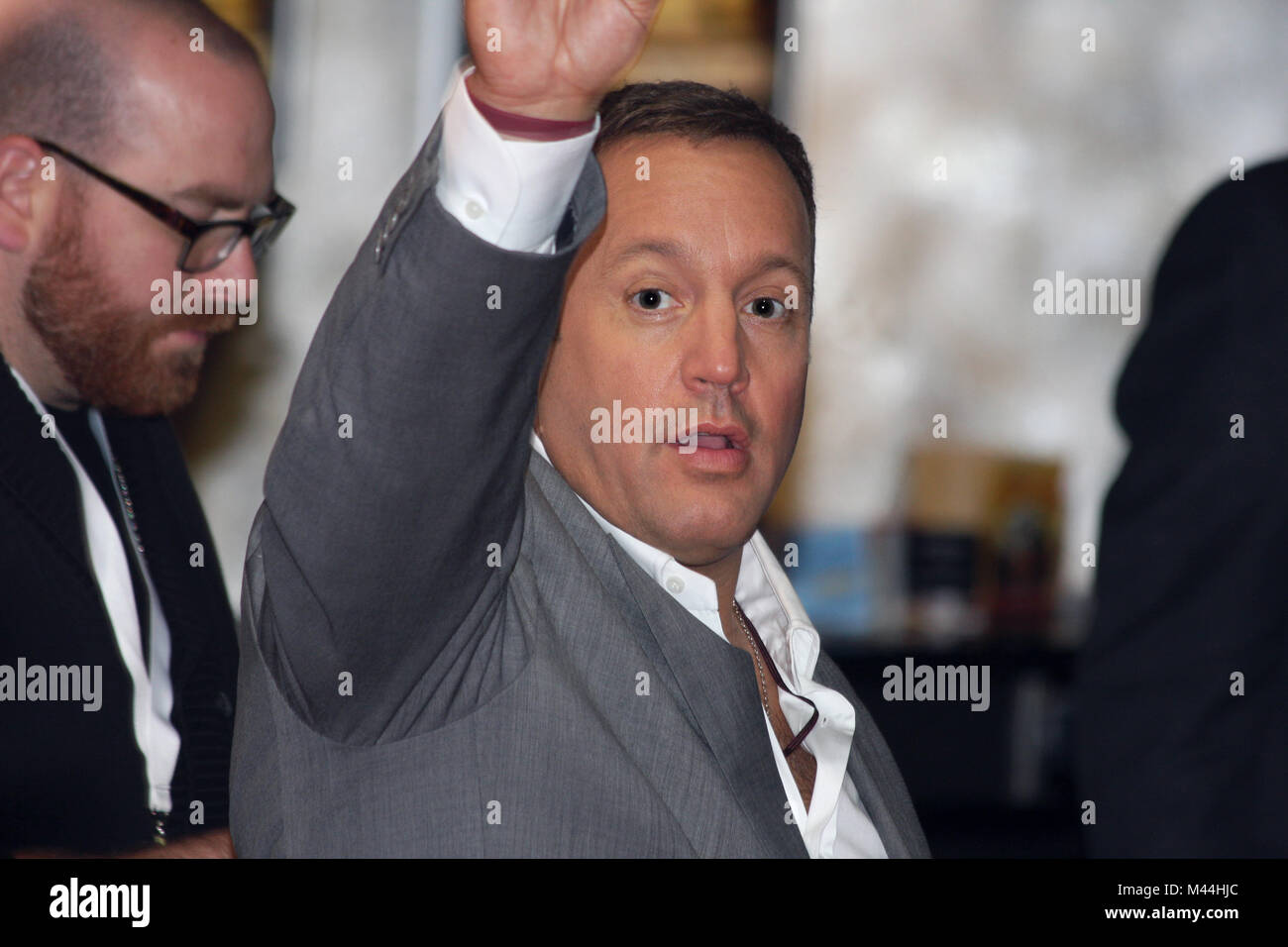 Il Europepremiere Zookeeper - Kevin James Foto Stock