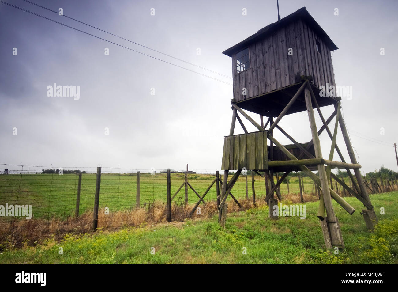 Majdanek - Tedesco campo di concentramento in Polonia. Foto Stock