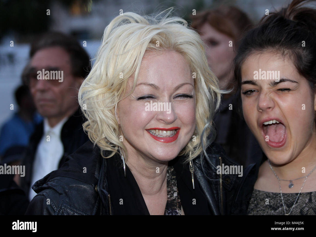 Cyndi Lauper a La Croisette sessantacinquesimo Festival di Cannes Foto Stock