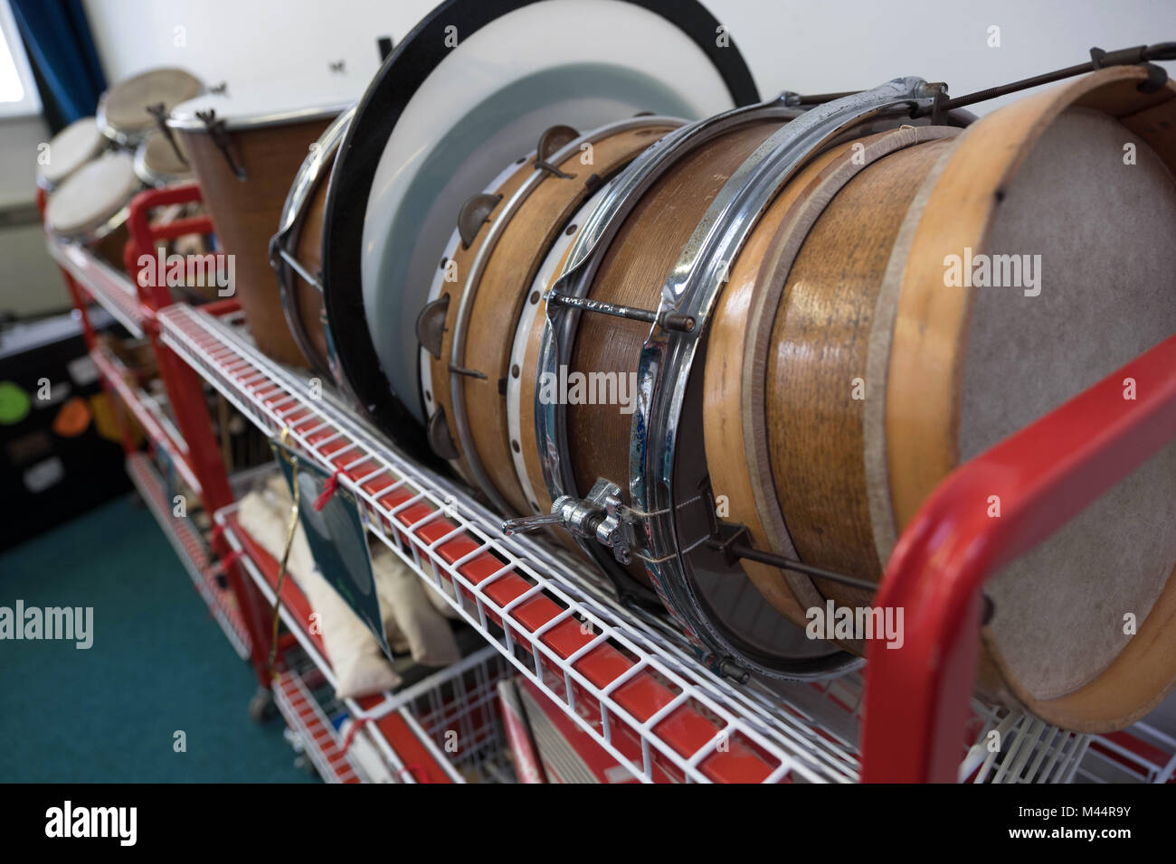 Lezione di musica Foto Stock