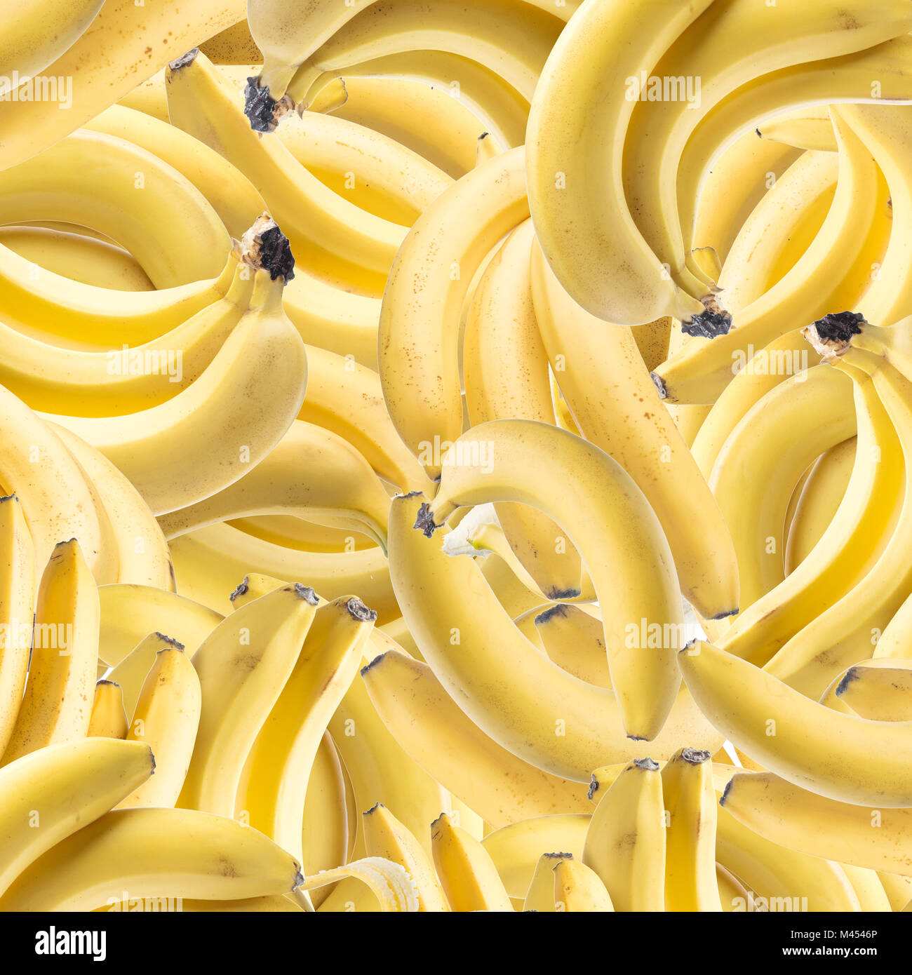 Le banane. Sfondo di cibo. Foto Stock