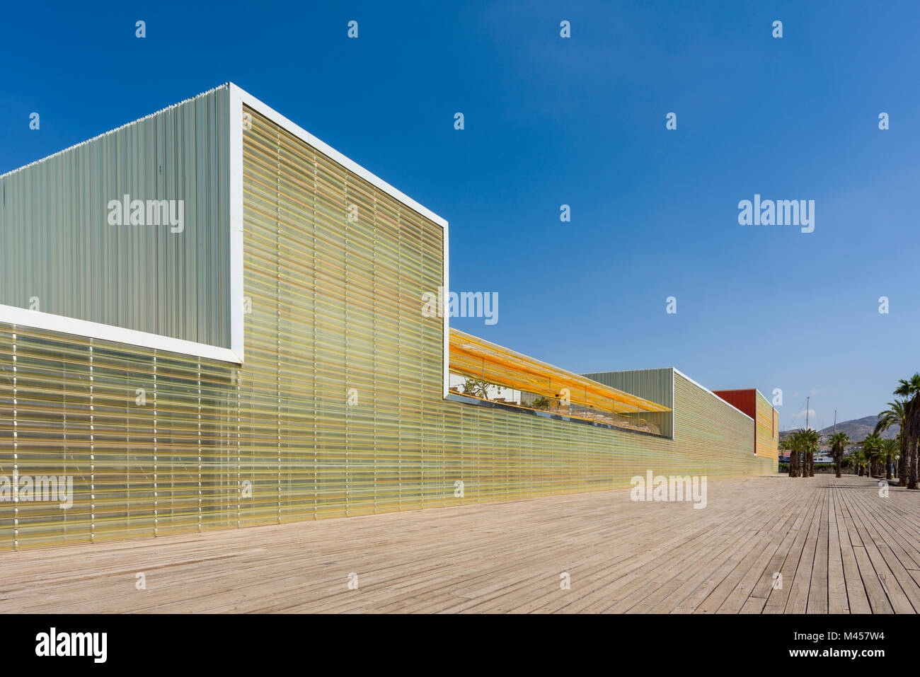 El Batel Auditorium e il centro congressi della città di Cartagena, in Spagna. Foto Stock