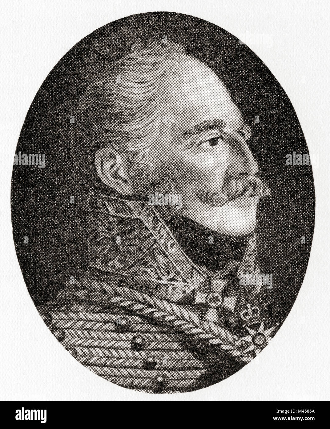 Ernest Augustus, 1771 - 1851. Il duca di Cumberland e re di Hannover. Quinto figlio di Giorgio III di Gran Bretagna. Dai martiri di Tolpuddle, pubblicato nel 1934. Foto Stock