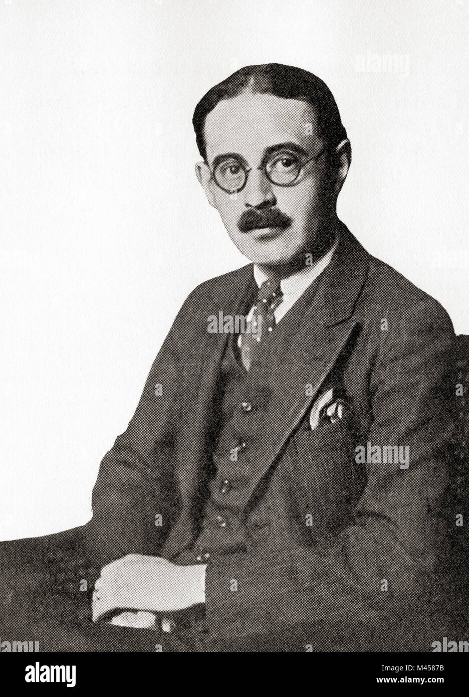 EDITORIAL Harold Joseph Laski, 1893 - 1950. British un teorico politico, economista, autore e docente. Dai martiri di Tolpuddle, pubblicato nel 1934. Foto Stock