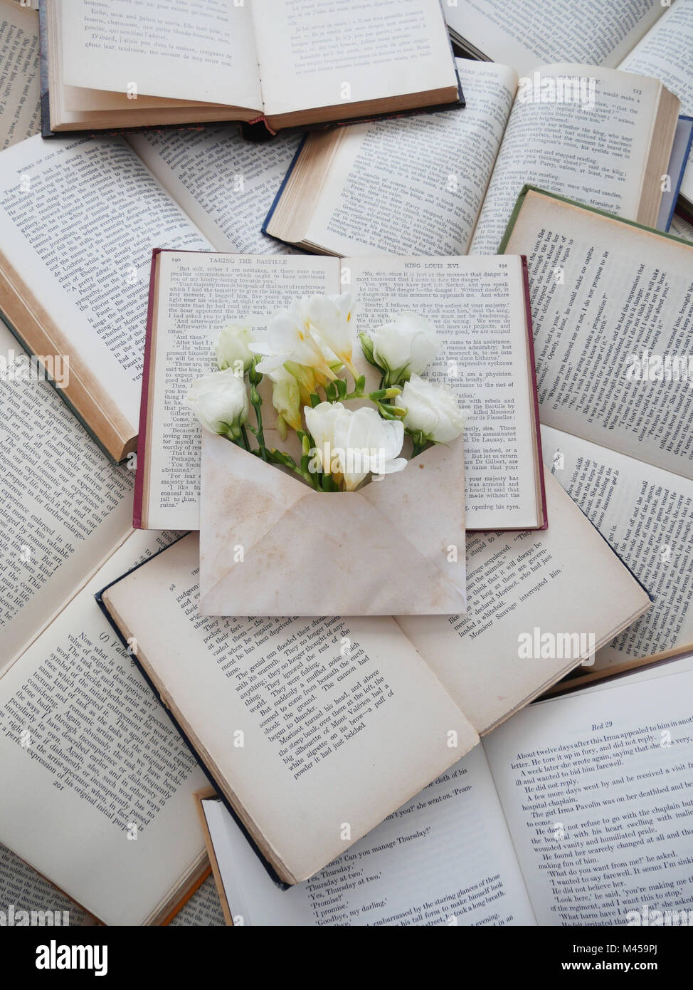 Tempo vecchio amore Foto Stock