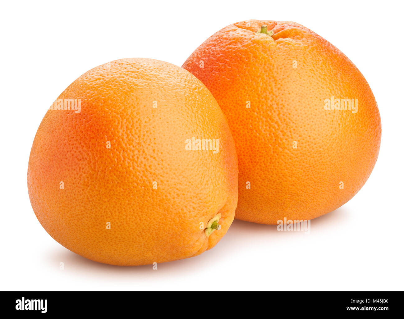 Percorso di pompelmo isolato Foto Stock