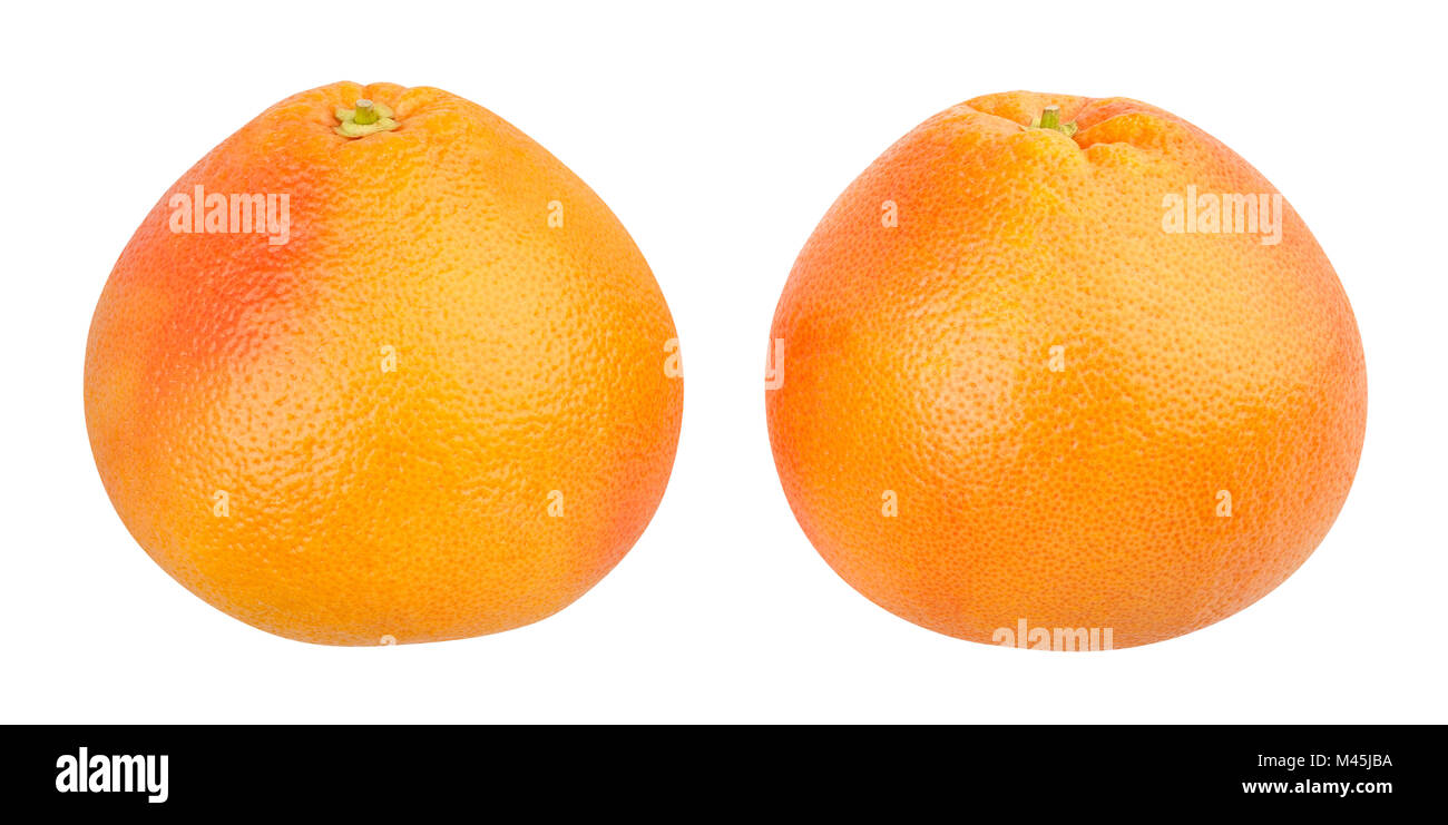 Percorso di pompelmo isolato Foto Stock