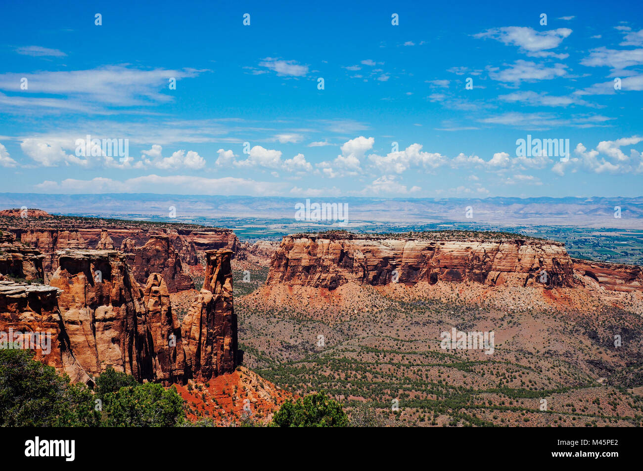 Altopiani in Colorado National Park Foto Stock