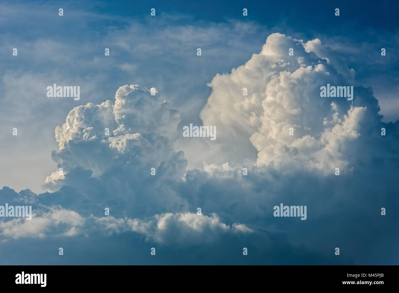 Drammatica cloudscape Foto Stock