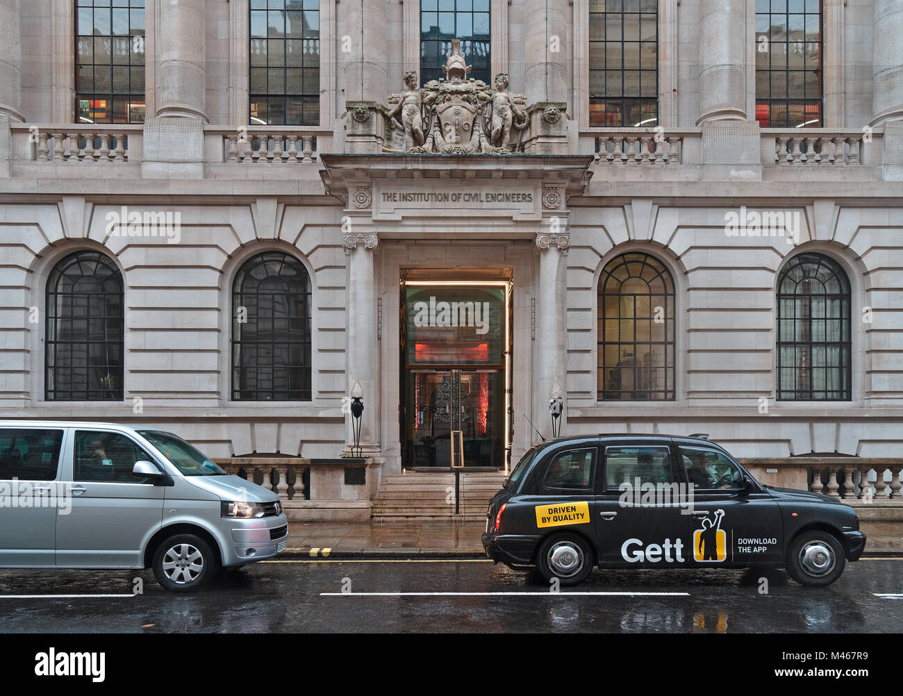 L' ISTITUZIONE degli Ingegneri Civili a Londra Foto Stock