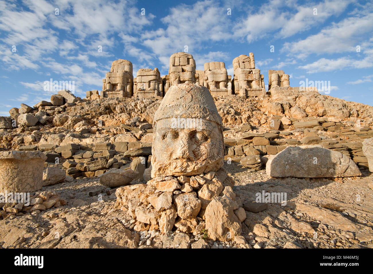 Nemrut Mountain, Adiyaman, Turchia. Foto Stock