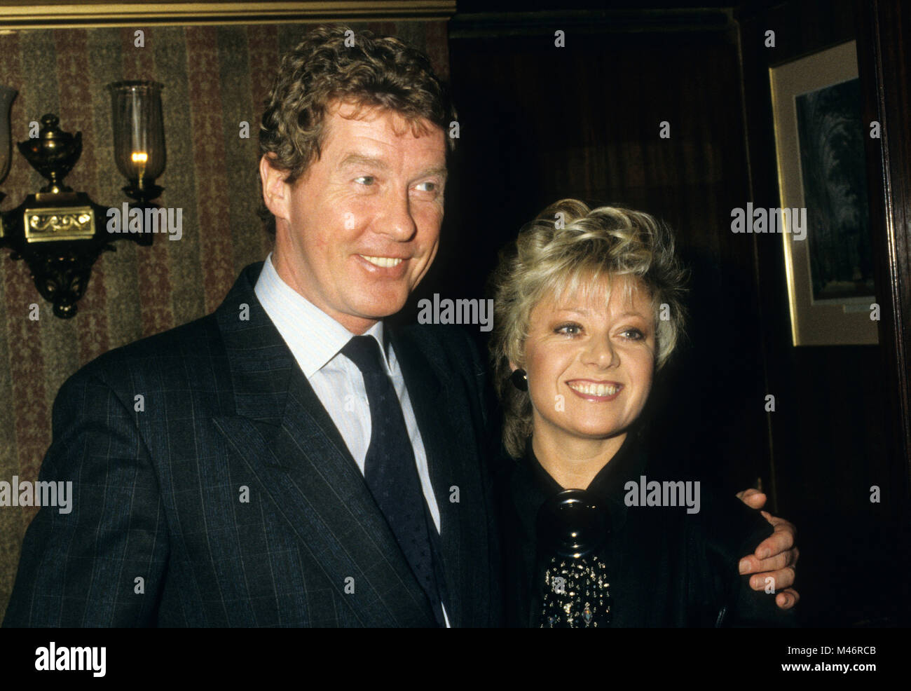Elaine Paige e Michael Crawford a varietà Club awards 1987 Foto Stock