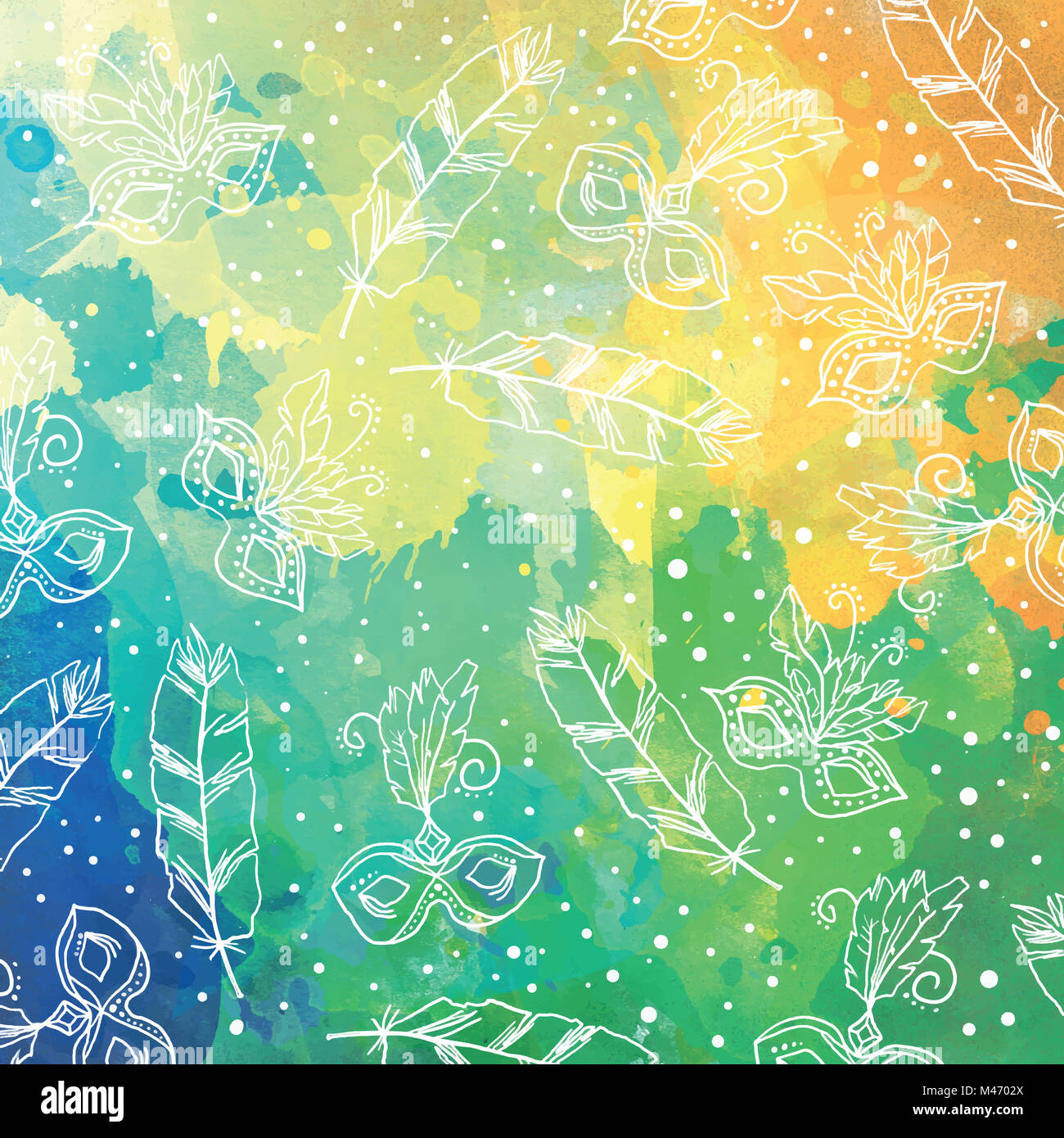 Festa Junina illustrazione Foto Stock