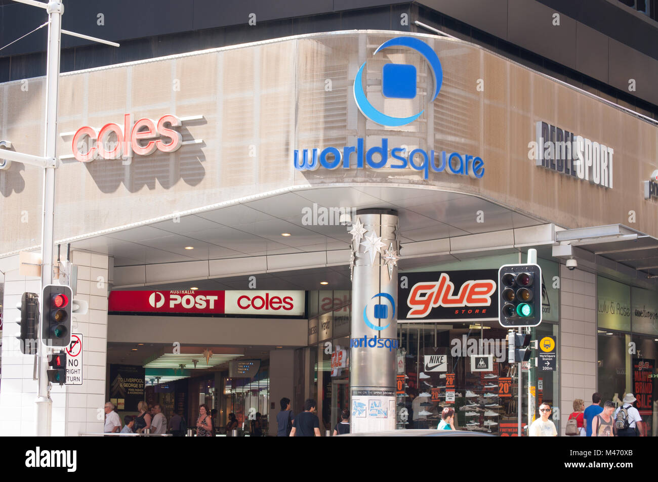 World Square Sydney Foto Stock