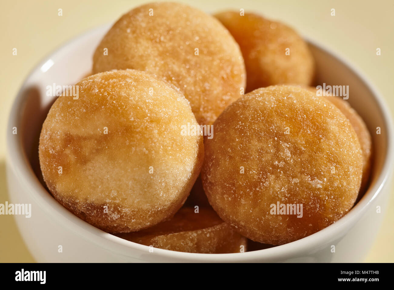 Dischi di Thai zucchero palm Foto Stock