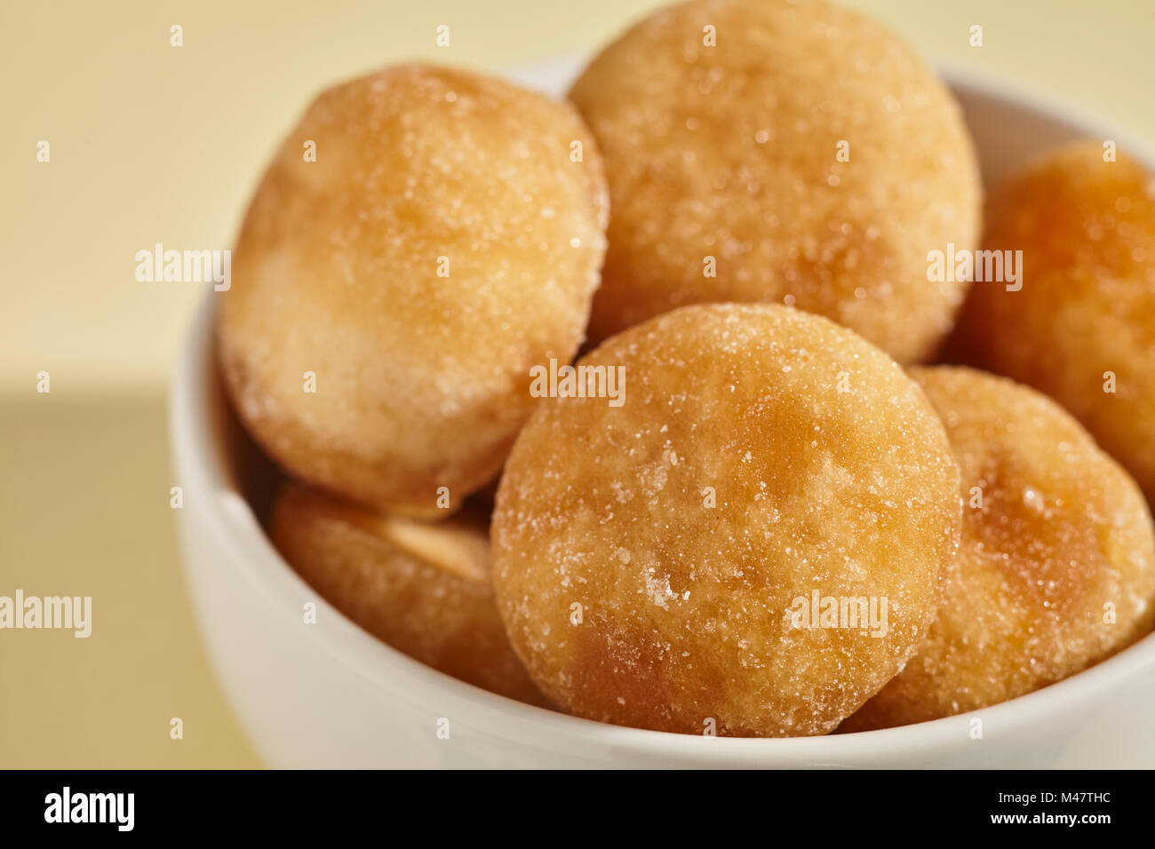 Dischi di Thai zucchero palm Foto Stock