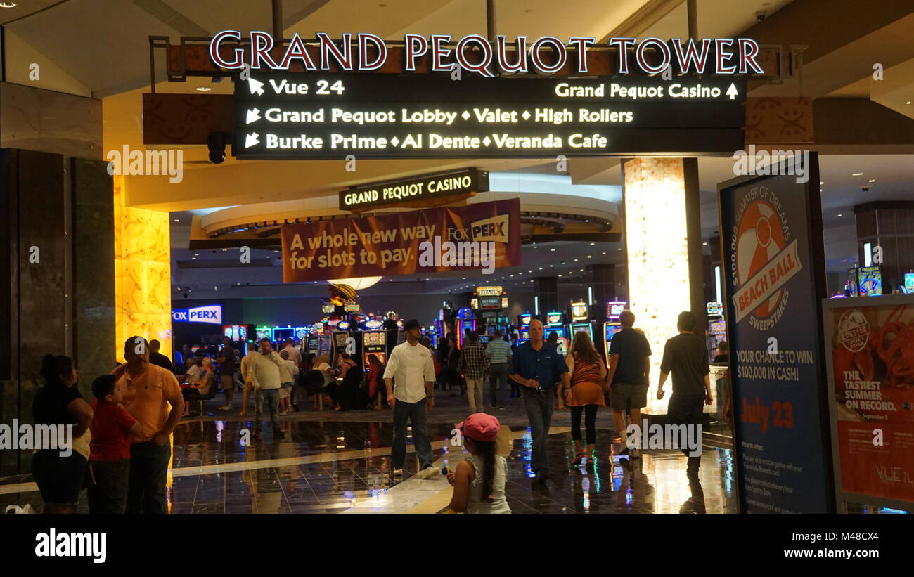 Foxwoods Resort Casino di Mashantucket, Connecticut Foto Stock