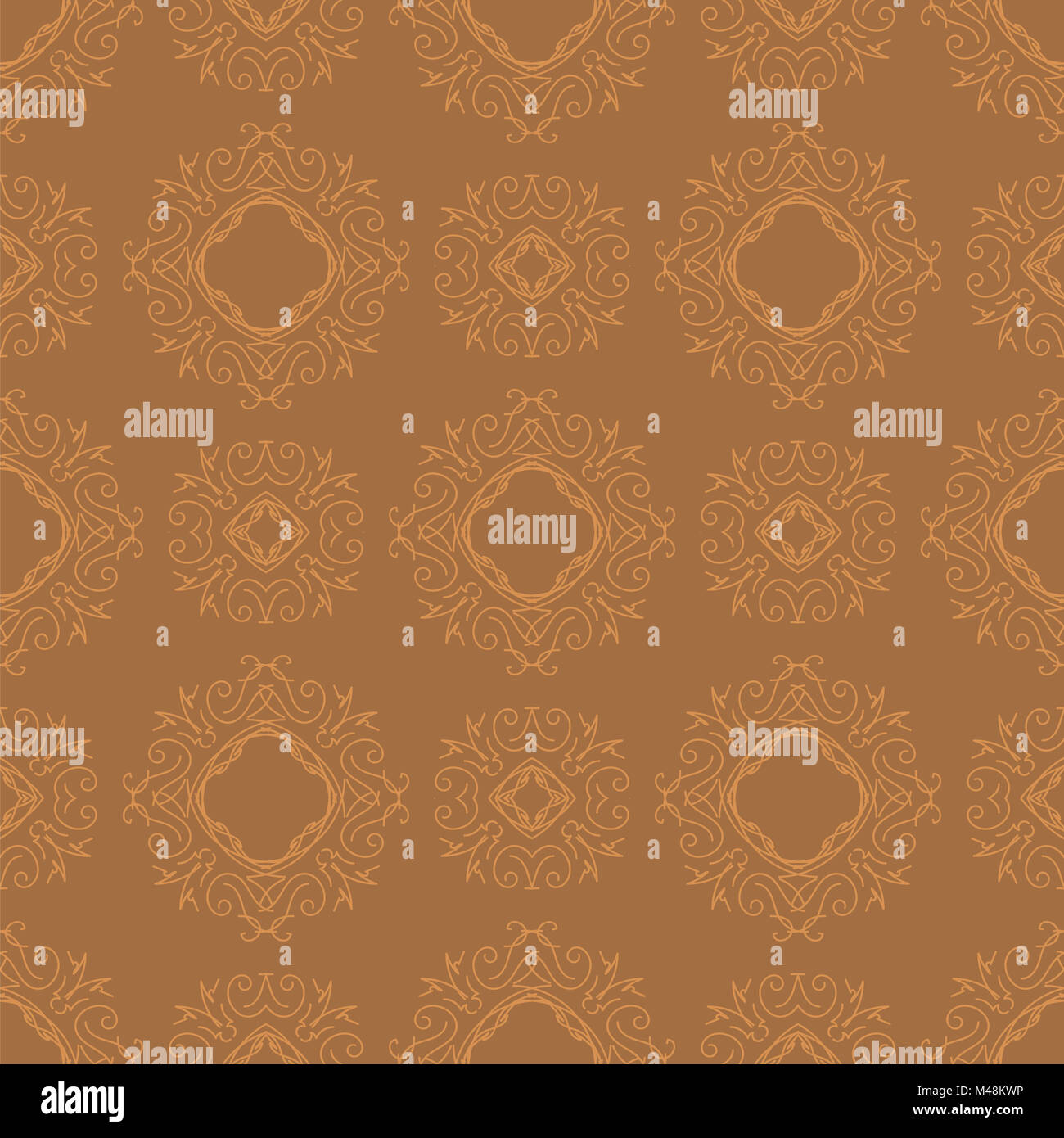 Texture seamless on Orange. Elemento di design. Foto Stock
