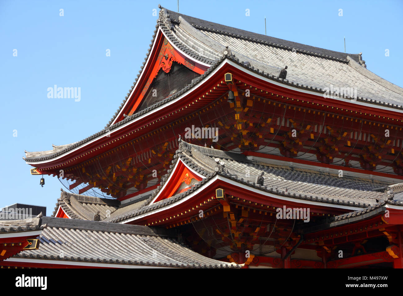 Nagoya, Giappone - città della regione di Chubu nella prefettura di Aichi. Famoso Osu Kannon tempio buddista di Shingon sez. Foto Stock