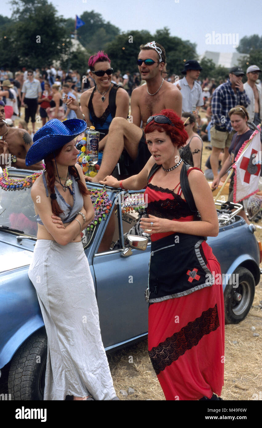 Glastonbury Festival 1999 Foto Stock