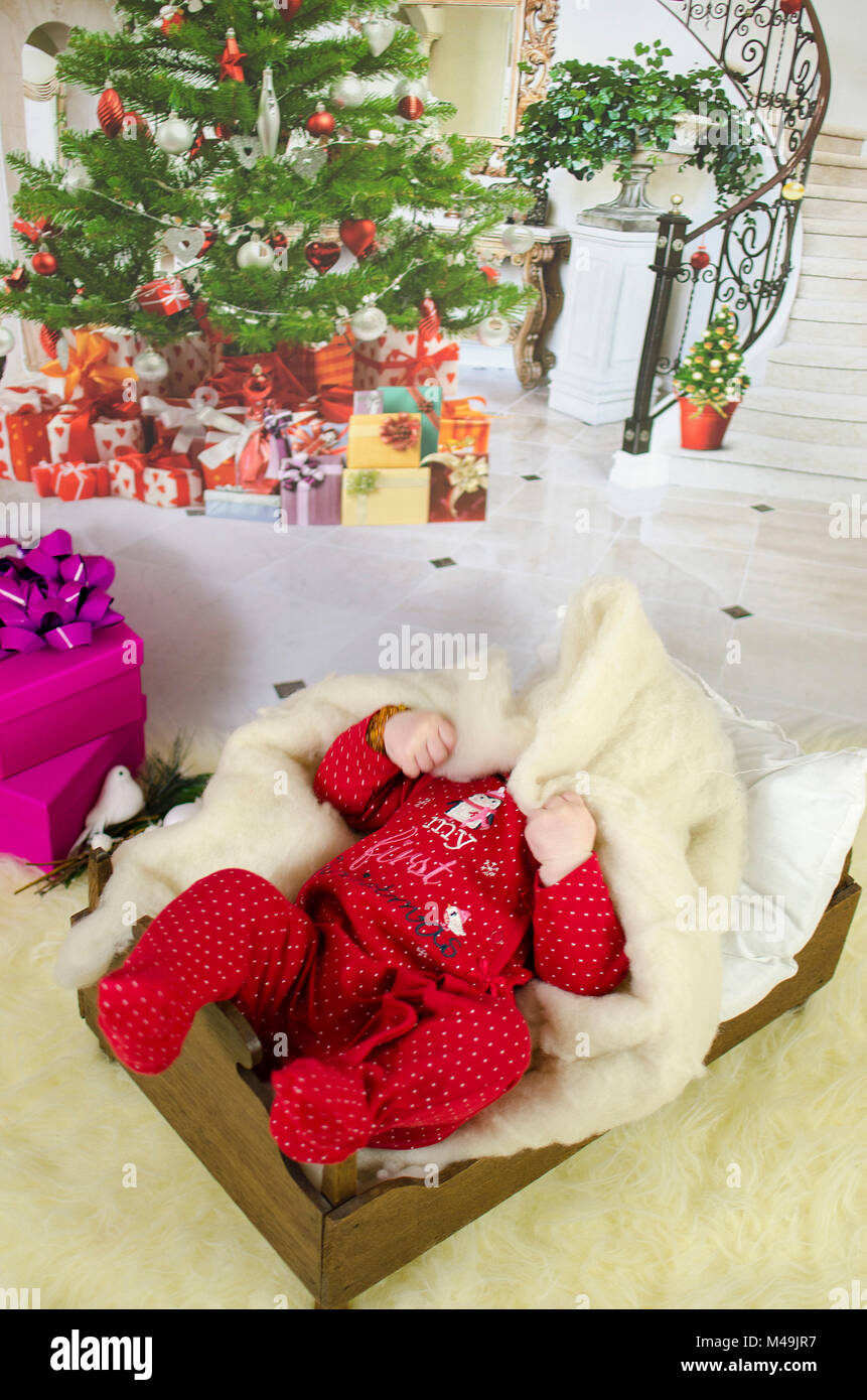 Primo Natale Foto Stock