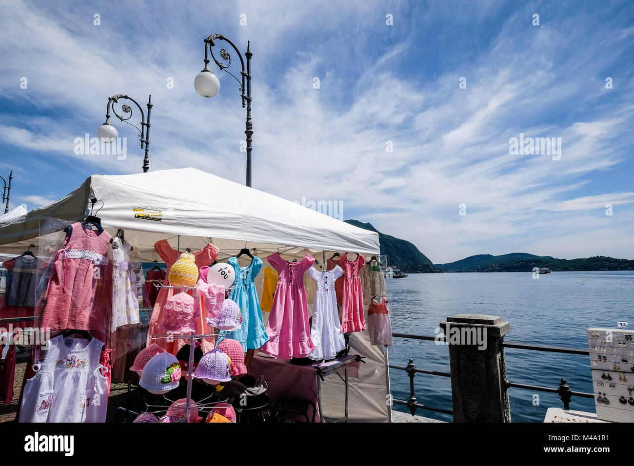 L'Italia, Piemonte, Intra-Verbania, mercato Foto Stock