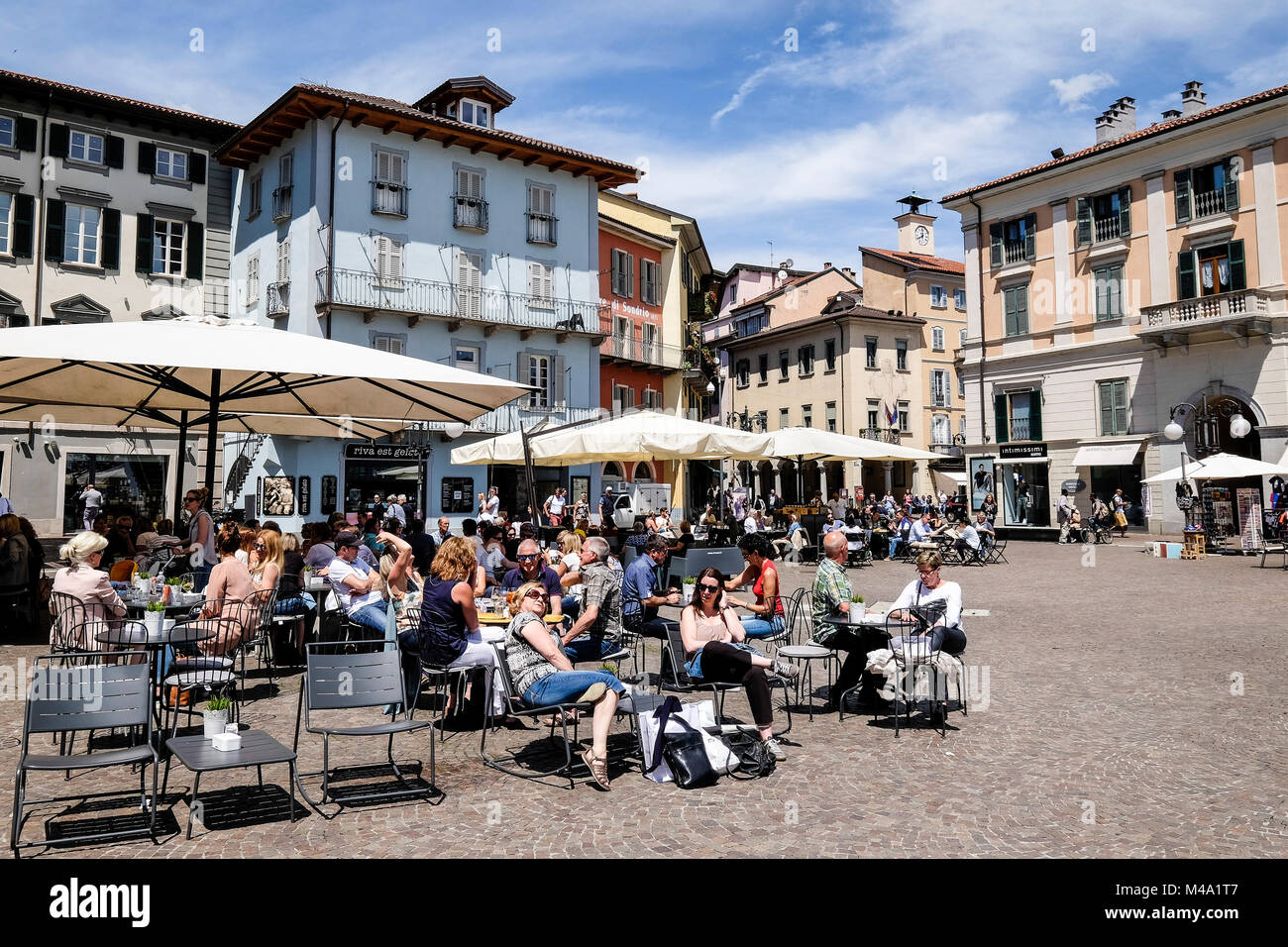 L'Italia, Piemonte, Intra-Verbania, paesaggio Foto Stock