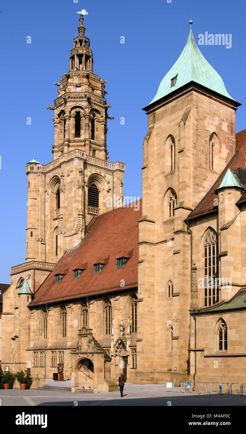 Kilianskirche Heilbronn, Baden-Württemberg, Deutschland Foto Stock