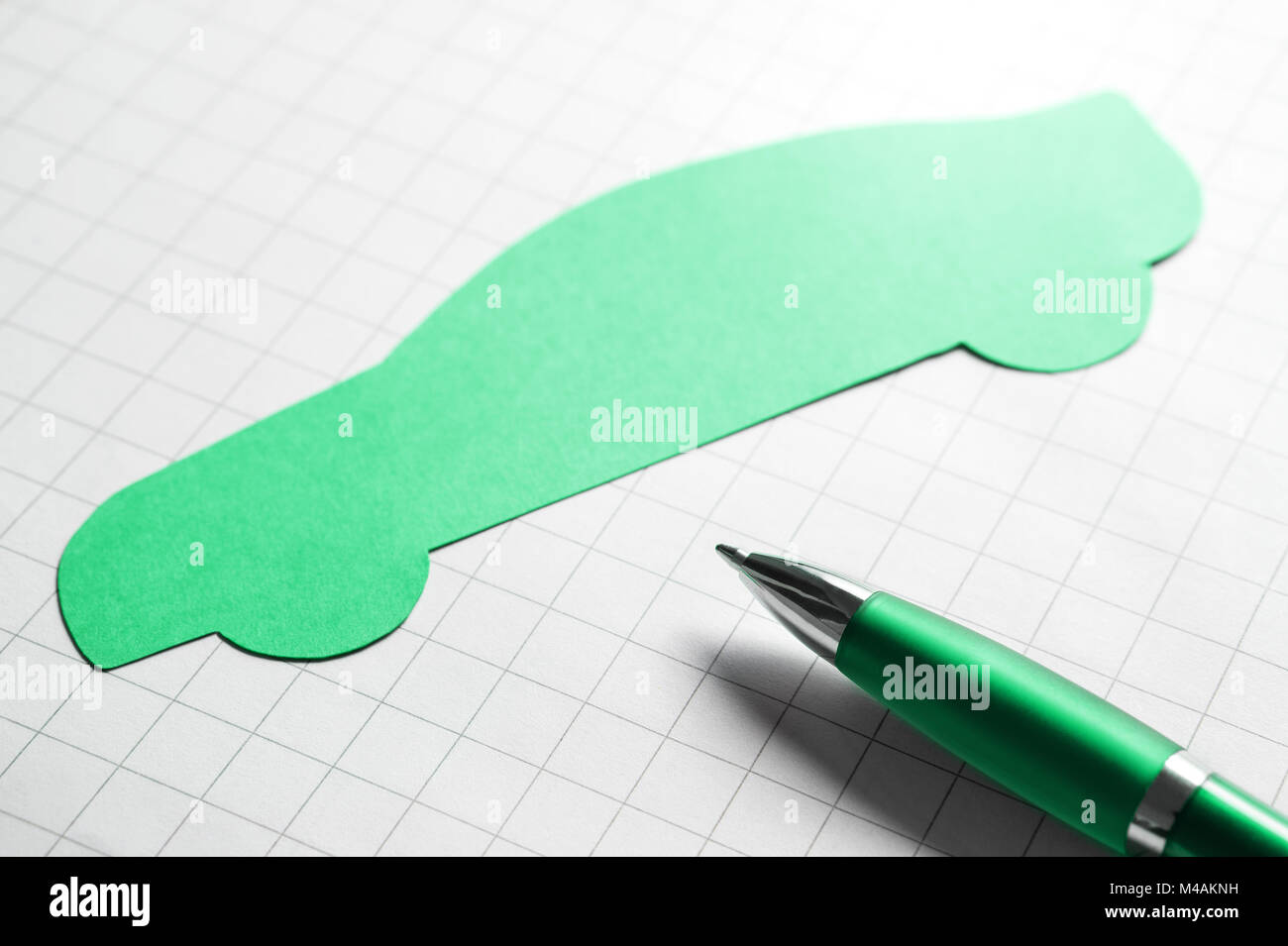 Car sale or loan, auto insurance or vehicle inspection and check up concept. Buying new or used automobile. Written exam or test at driving school. Foto Stock