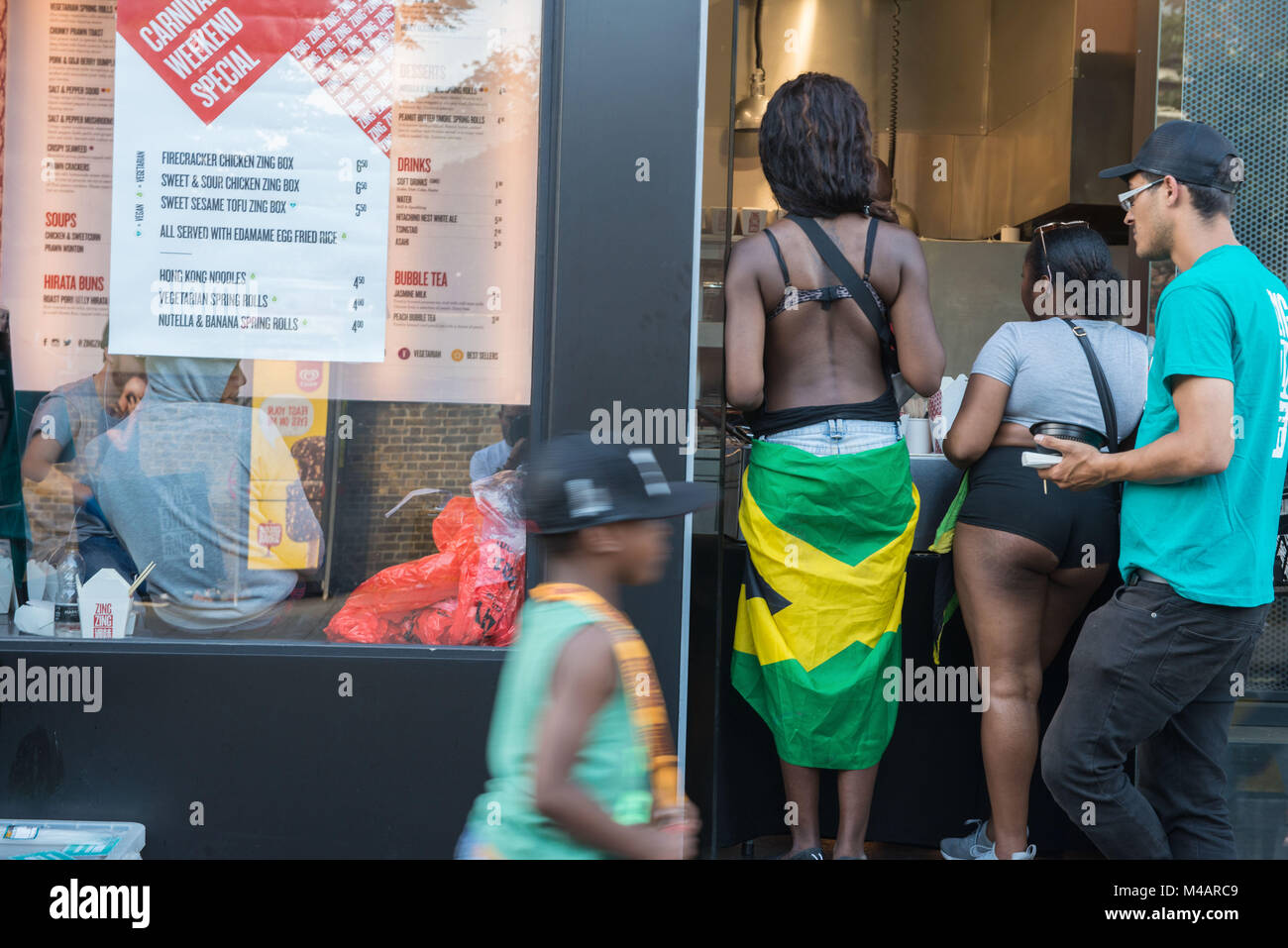 Londra, Regno Unito. Carnevale di Notting Hill. Foto Stock
