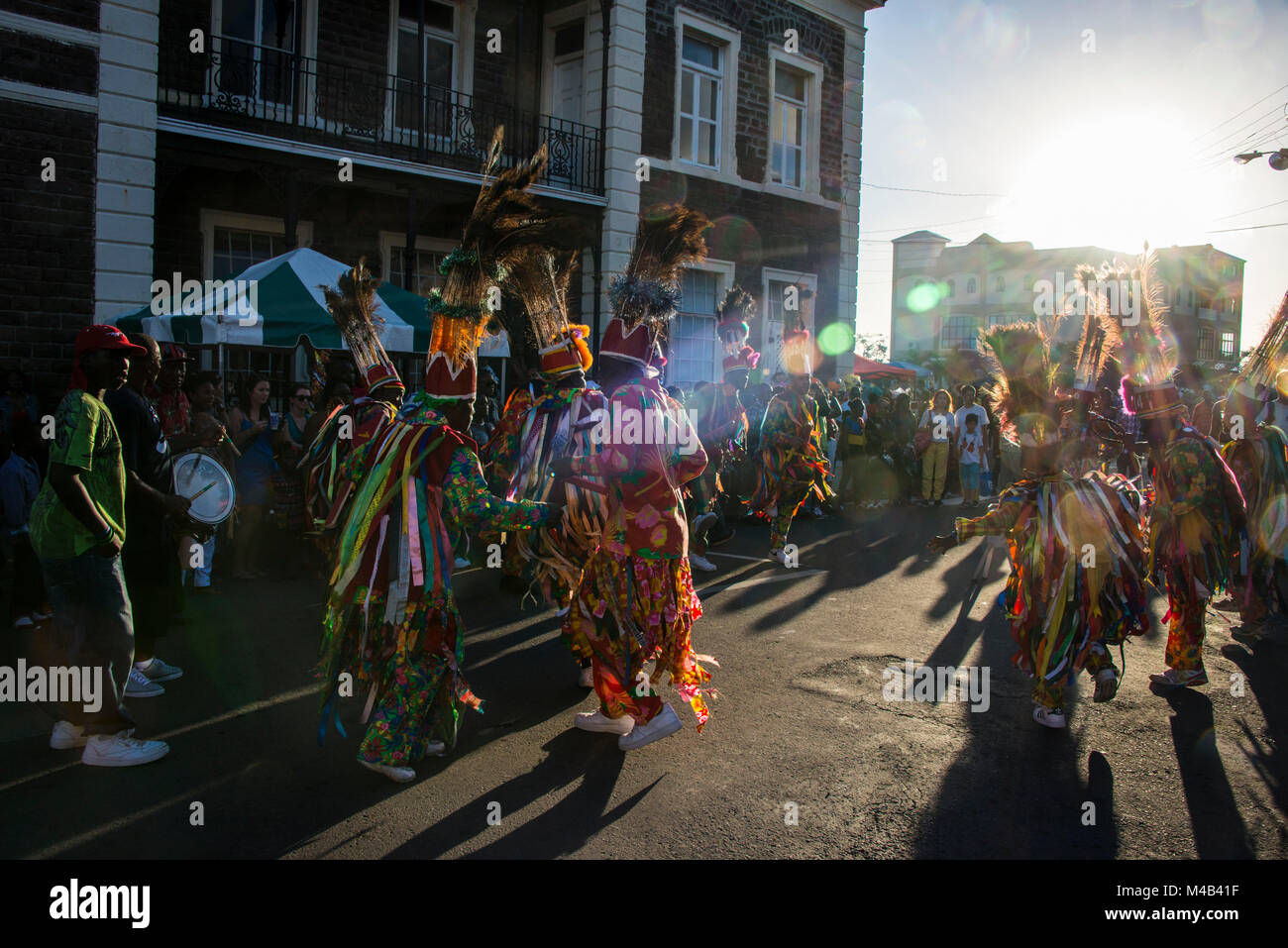 Carnevale in Basseterre,San Kitts e Nevis,Carribean Foto Stock
