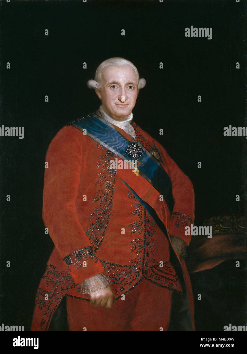 Francisco de Goya - Carlos IV Re di Spagna Foto Stock