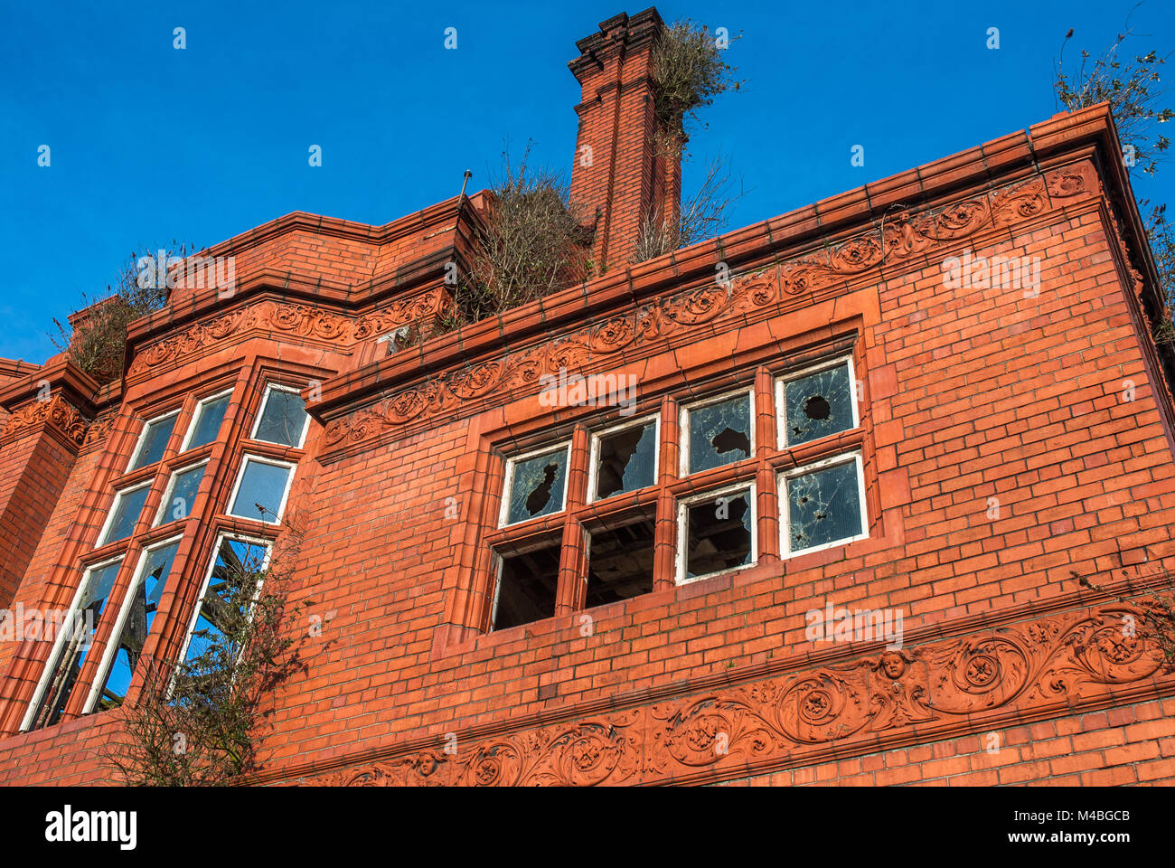 L'Istituto di Firenze per ragazzi in stato di abbandono. Conosciuto localmente come 'l'Florrie' è un punto di riferimento locale e un grado II[1] ha elencato la costruzione su Mill Foto Stock