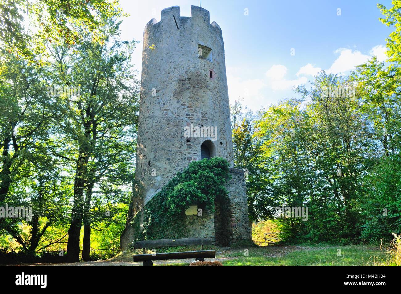 Castello Zähringen Gundelfingen vicino a Freiburg Germania Foto Stock