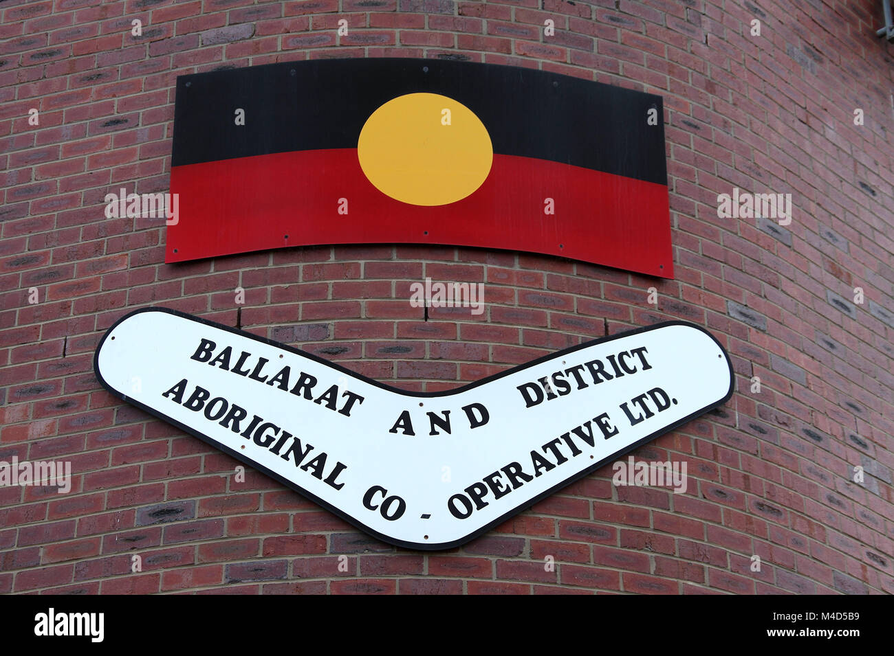 Ballarat Aboriginal co-operativa Foto Stock