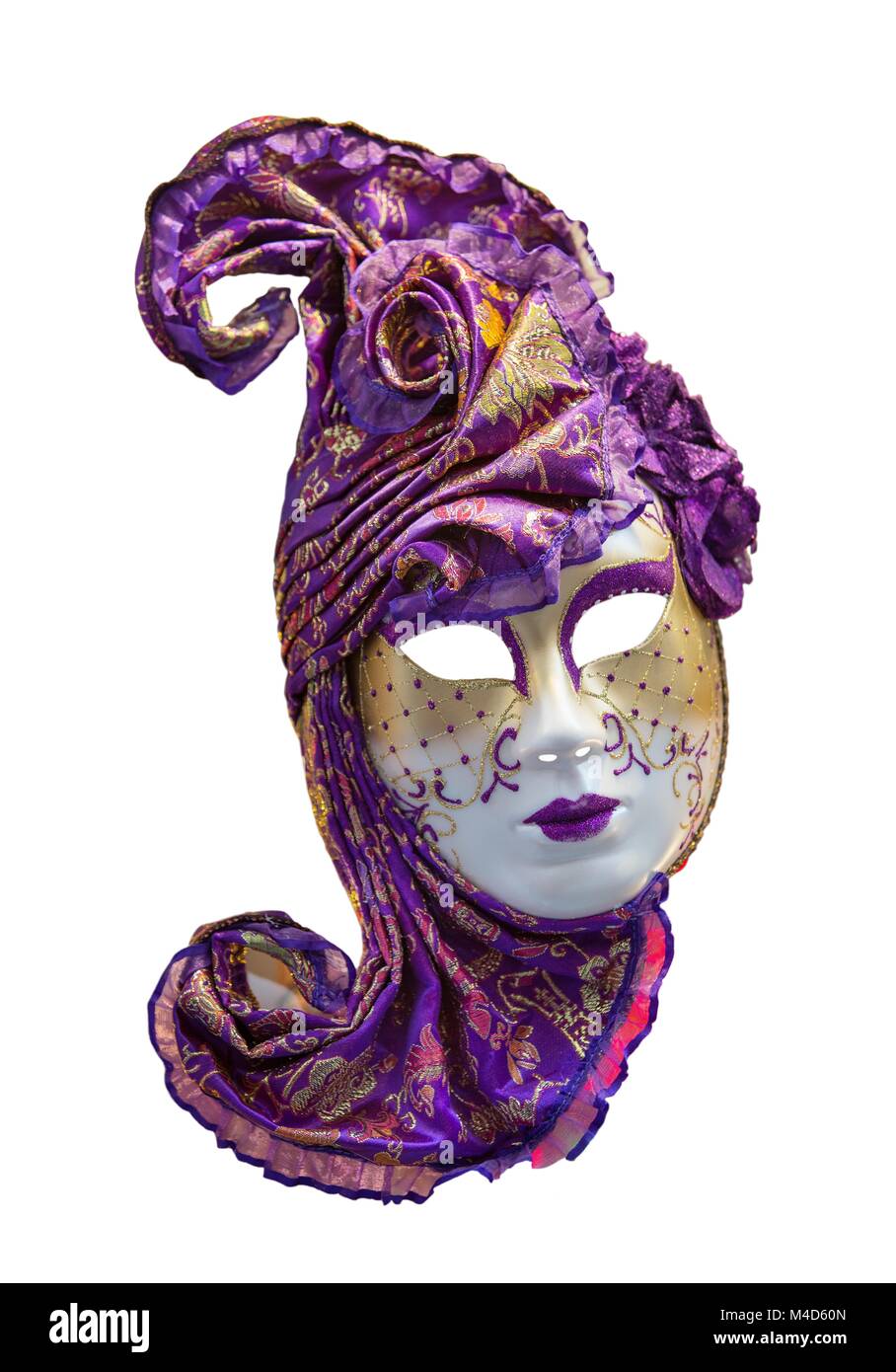 Maschera di carnevale di Venezia Foto Stock